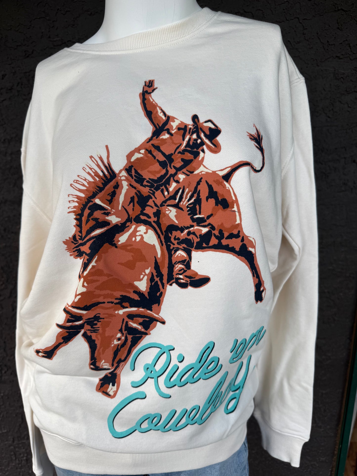 Ride em Cowboy Crewneck