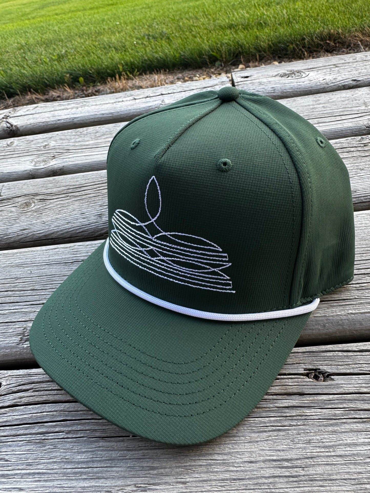 Emerald Bootstitch Cap