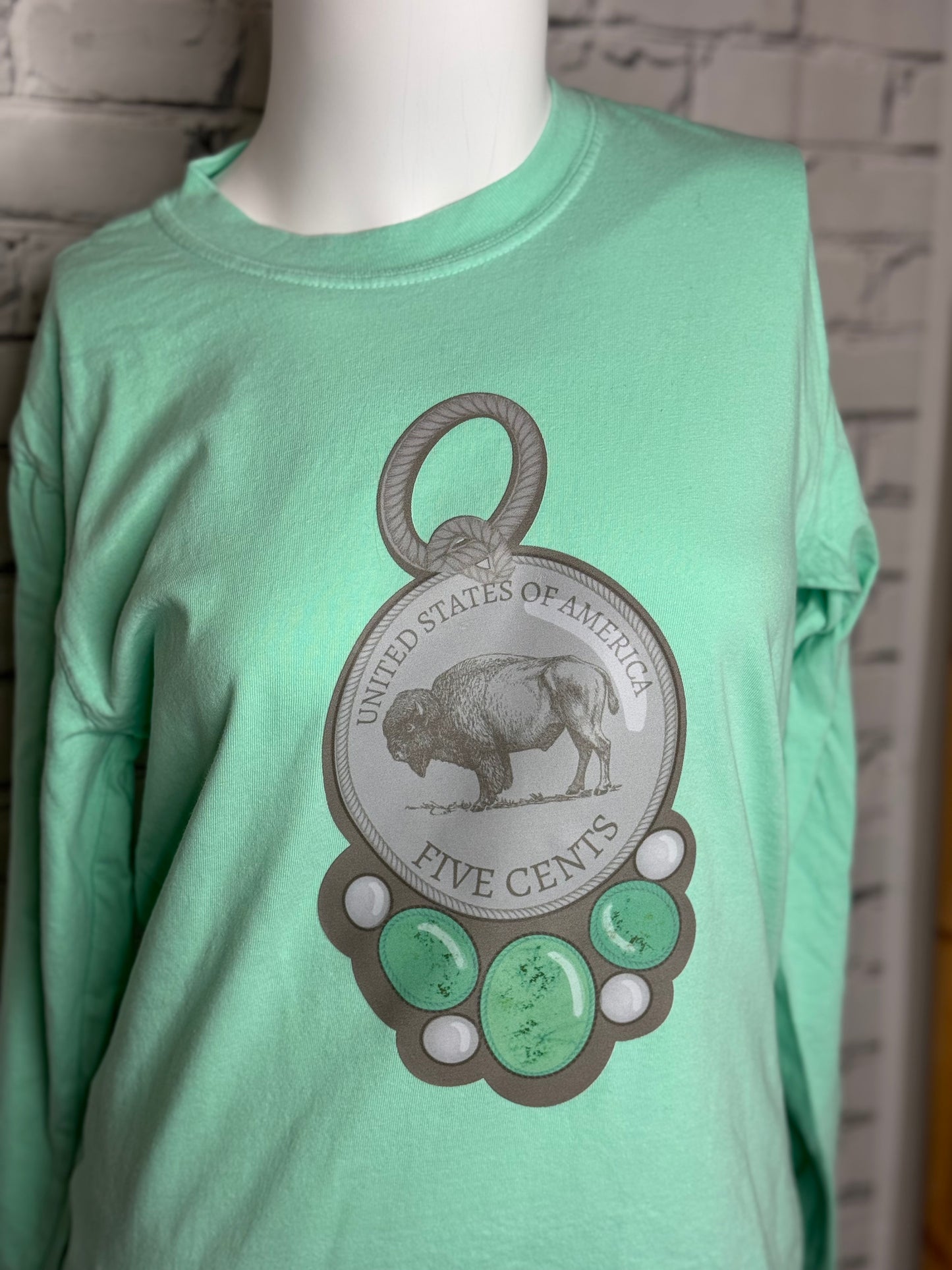 Buffalo Coin Longsleeve