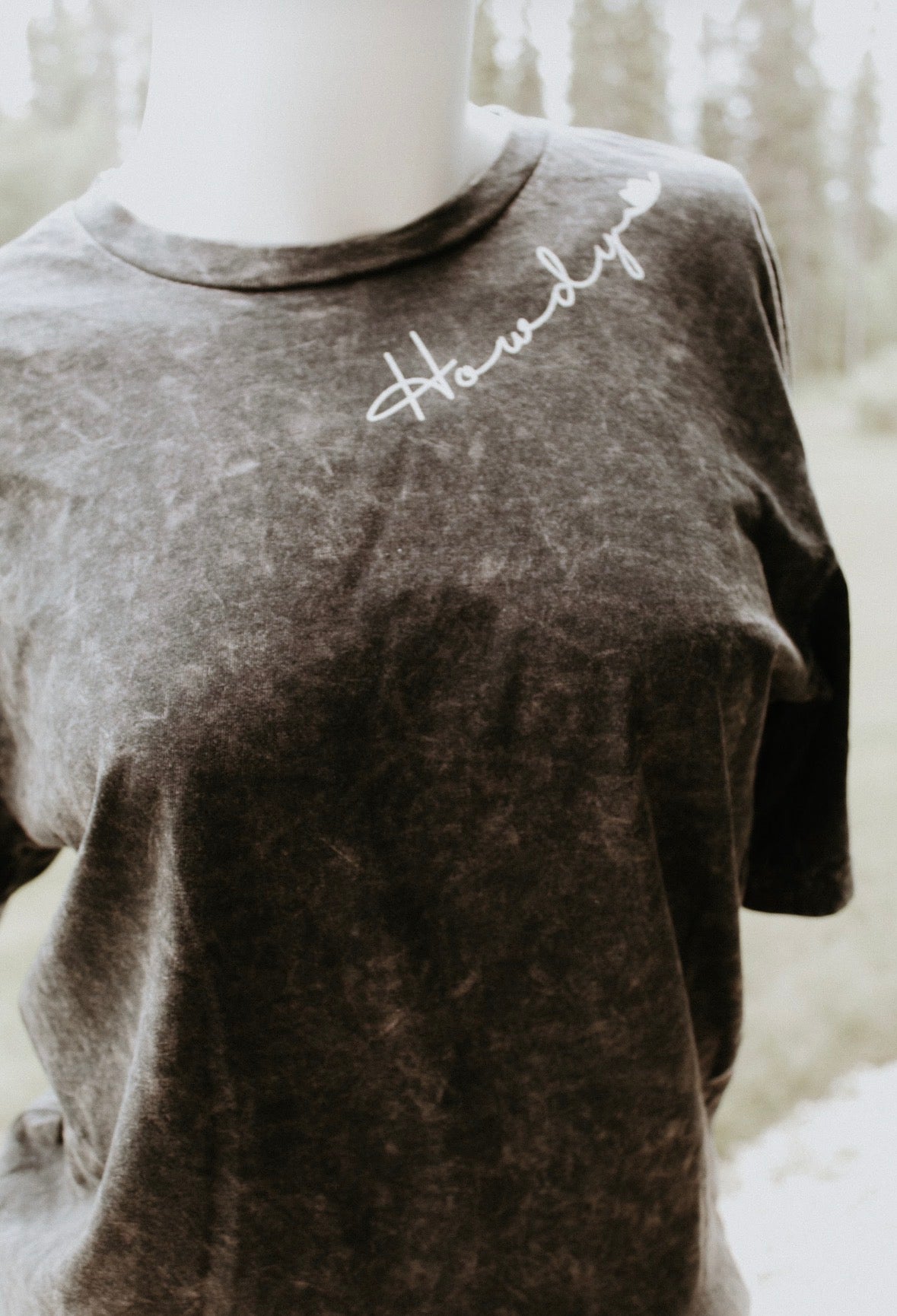 Black Howdy Tee