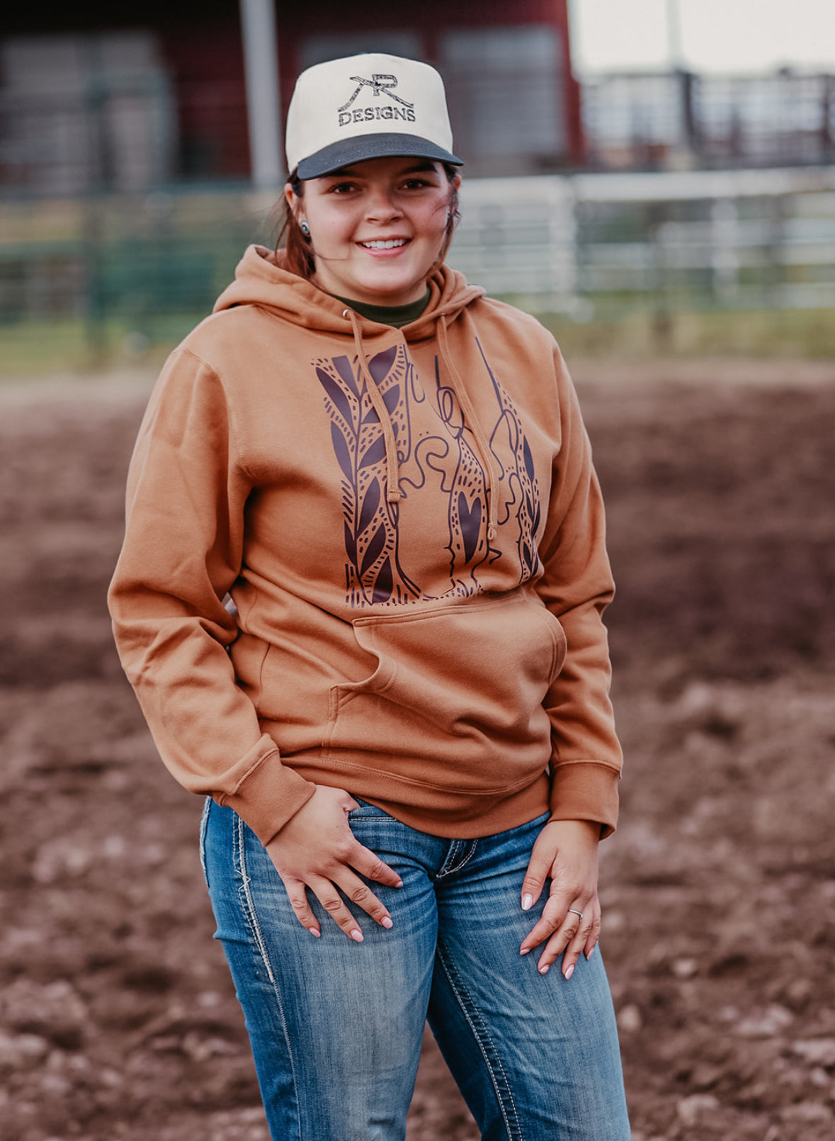 Brown Boots Hoodie