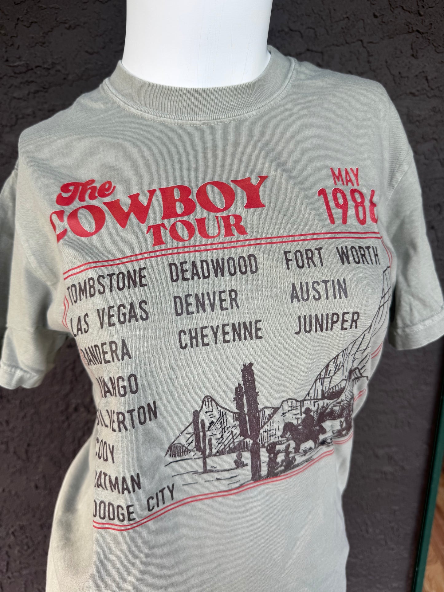 Cowboy Tour Tee
