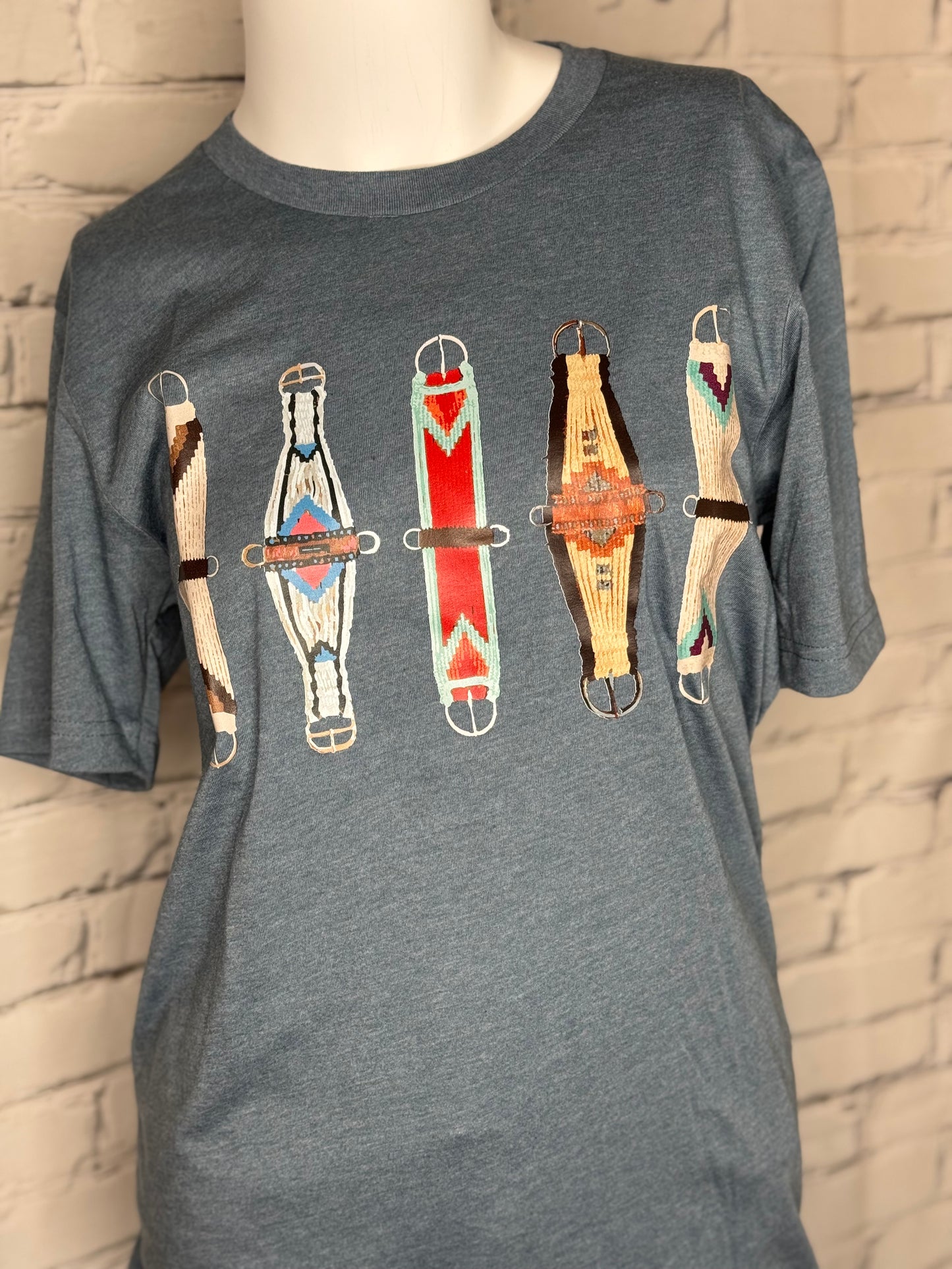 Denim Cinches Tee