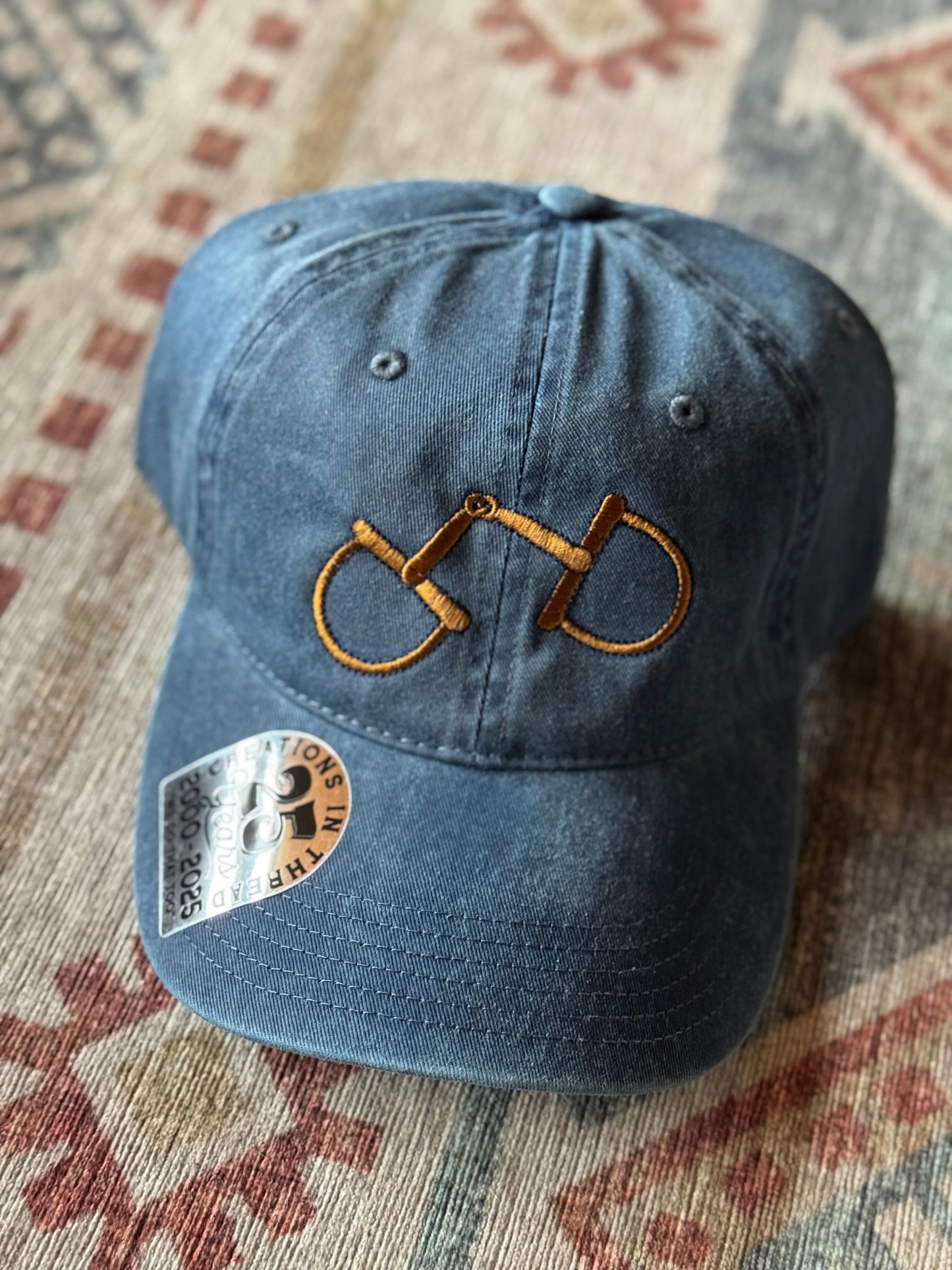 Denim D Ring Dad Cap