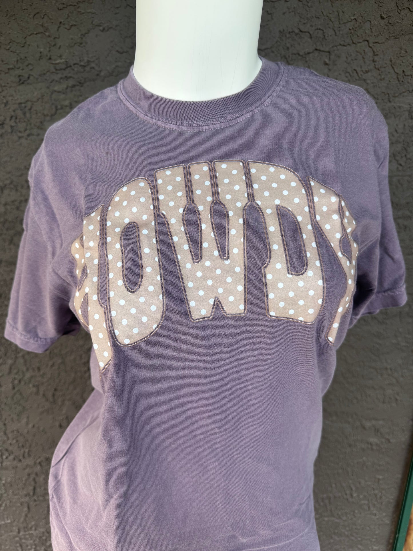 Purple Howdy Tee
