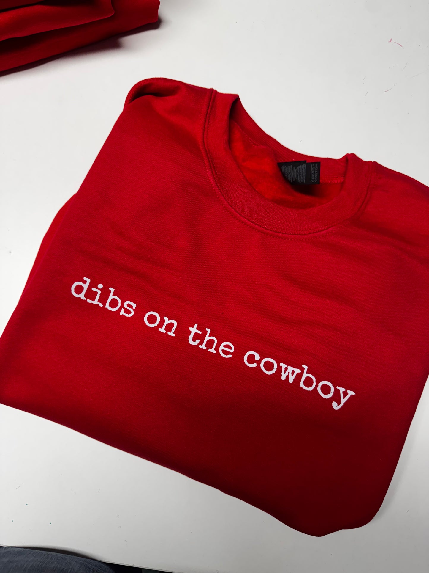 Dibs on the Cowboy Red Crew
