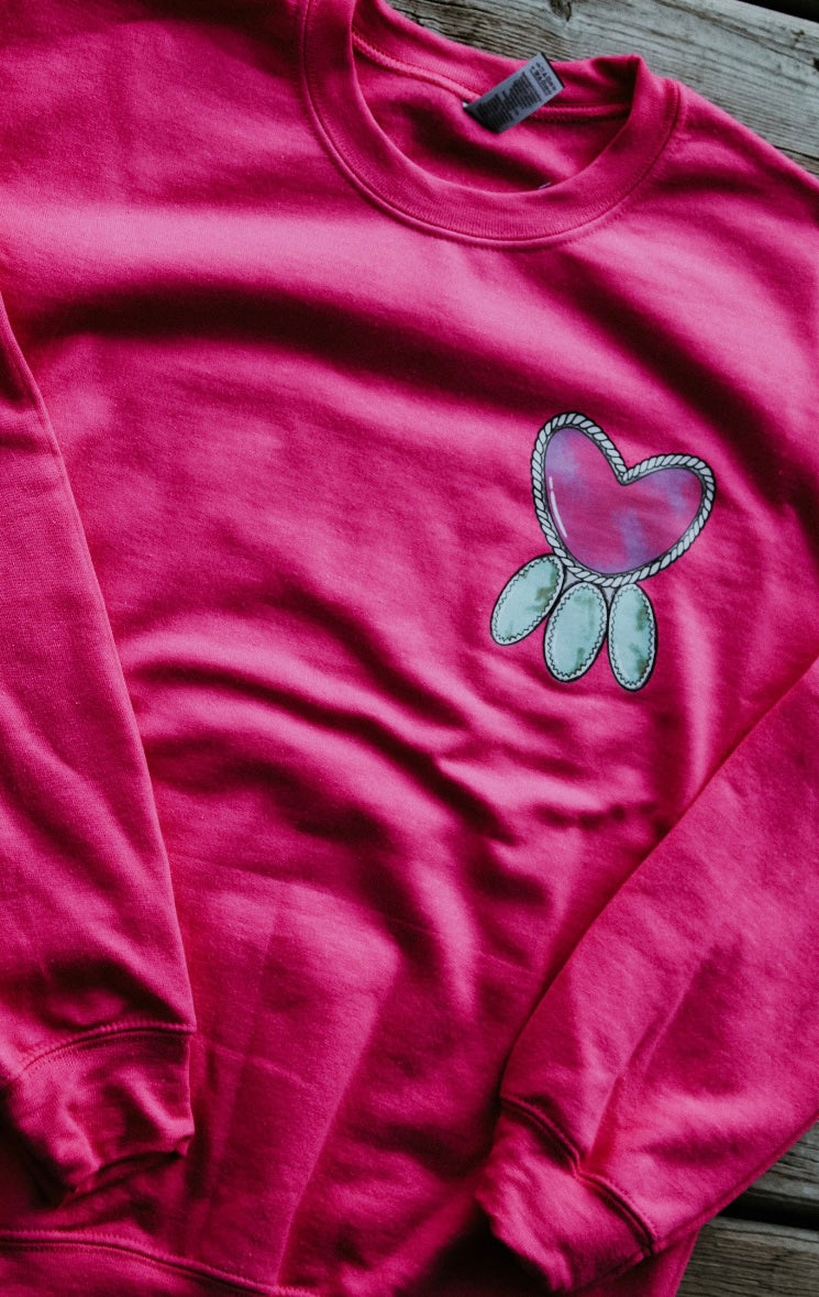 Turquoise Hearts Crew