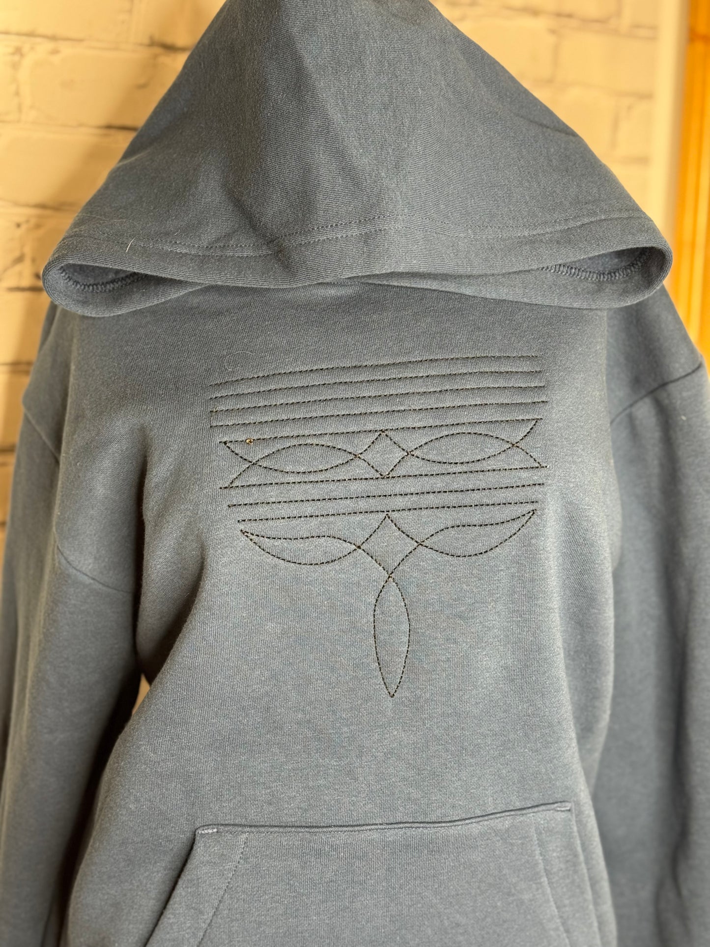 Embroidered Bootstitch Hoodie