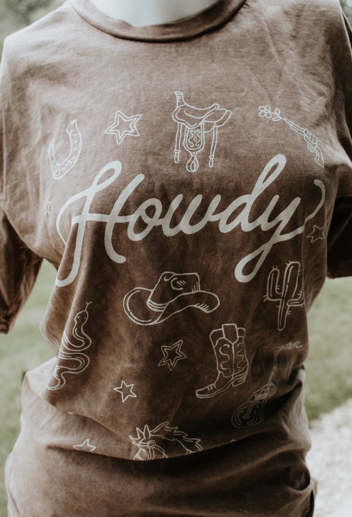 Howdy Cowgirl Tee