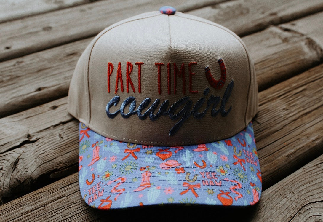 Part Time Cowgirl Cap