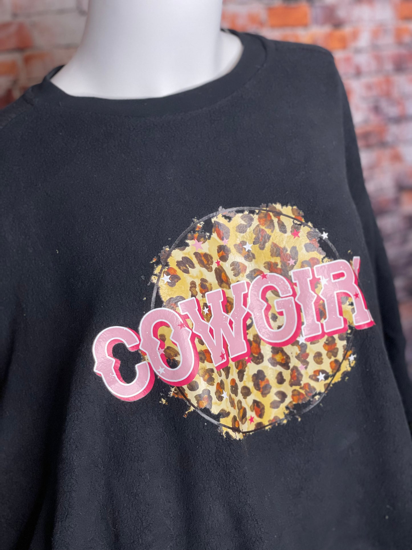 Cowgirl Fleece Crew