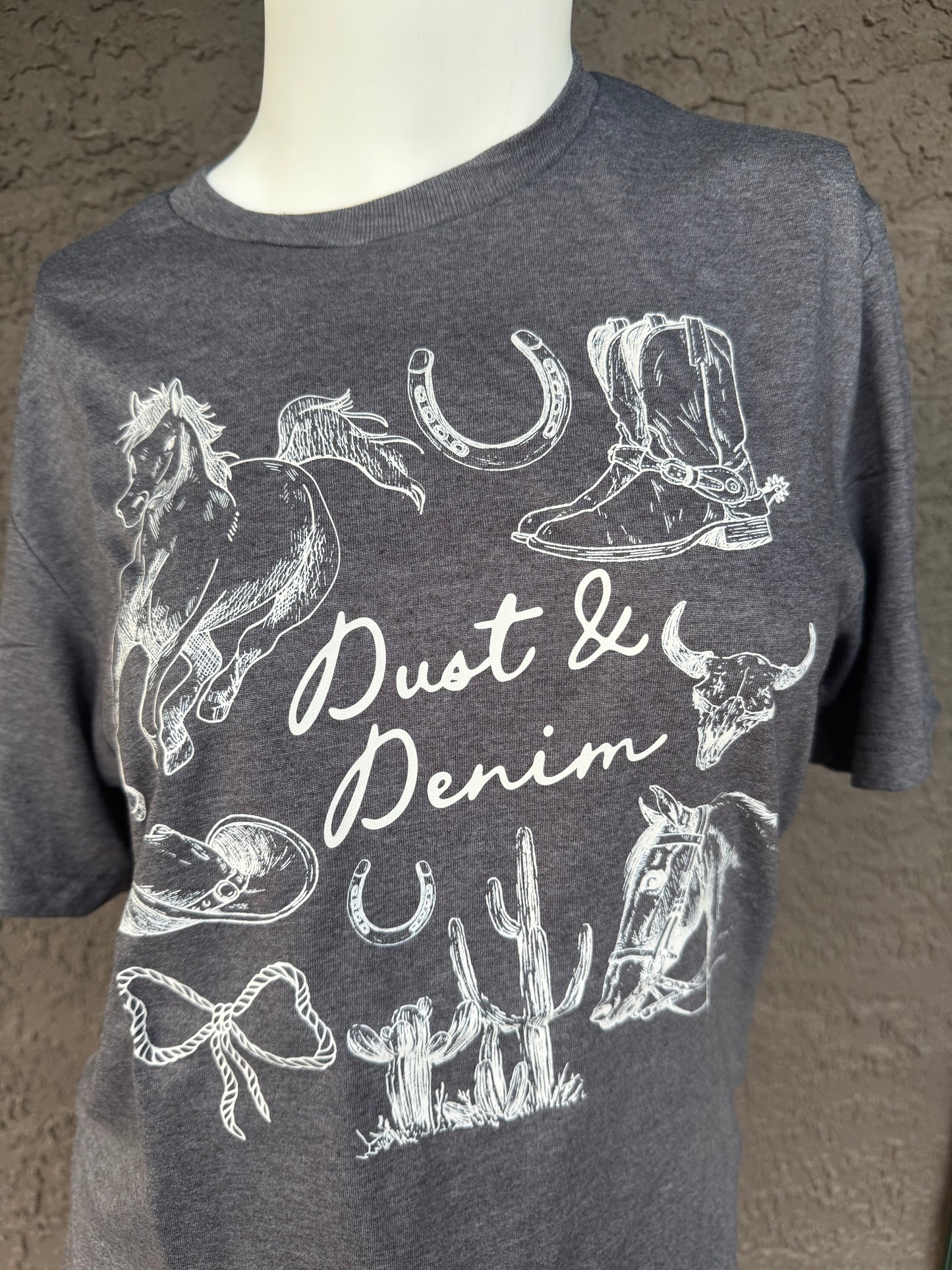 Dust & Denim Grey Tee