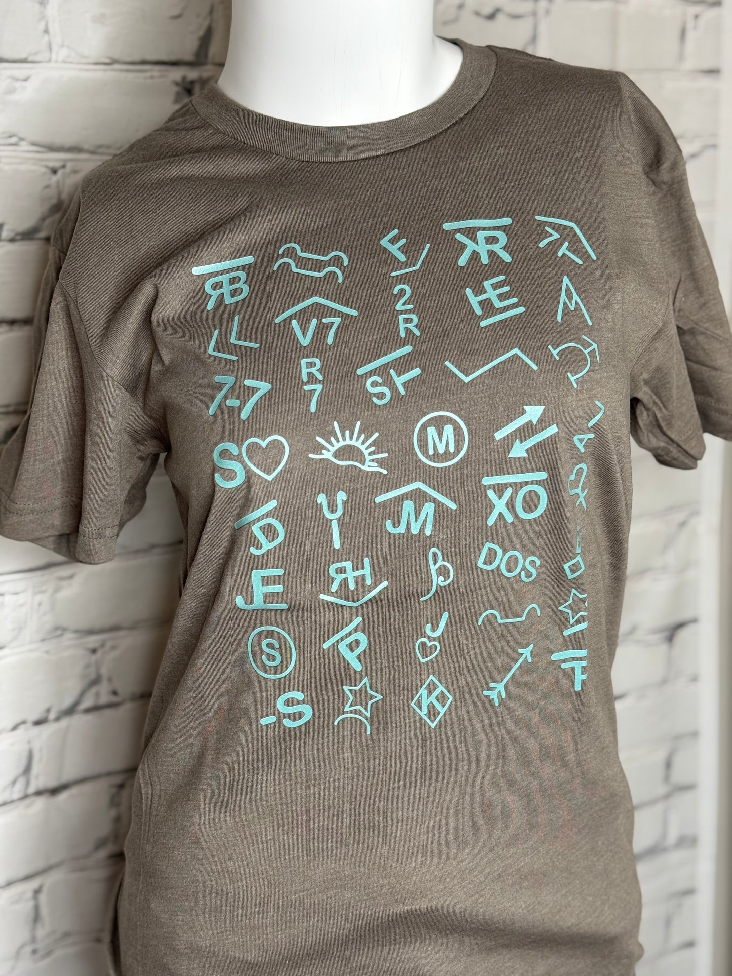 Teal Brand Tee