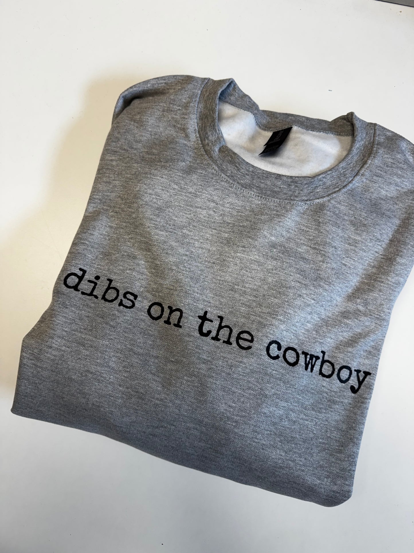 Dibs on the Cowboy Crew in Grey