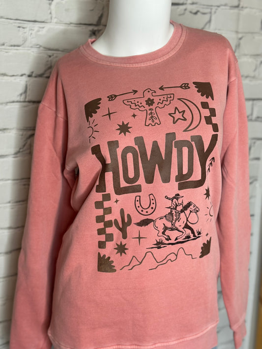 Howdy Pink Crew