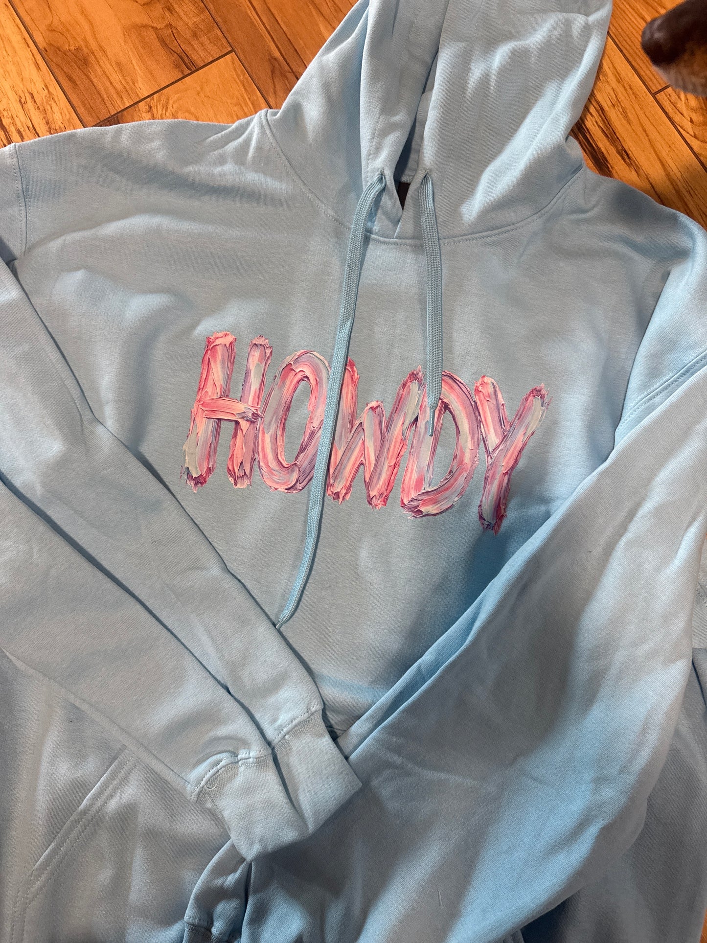 Howdy Painted Hoodie