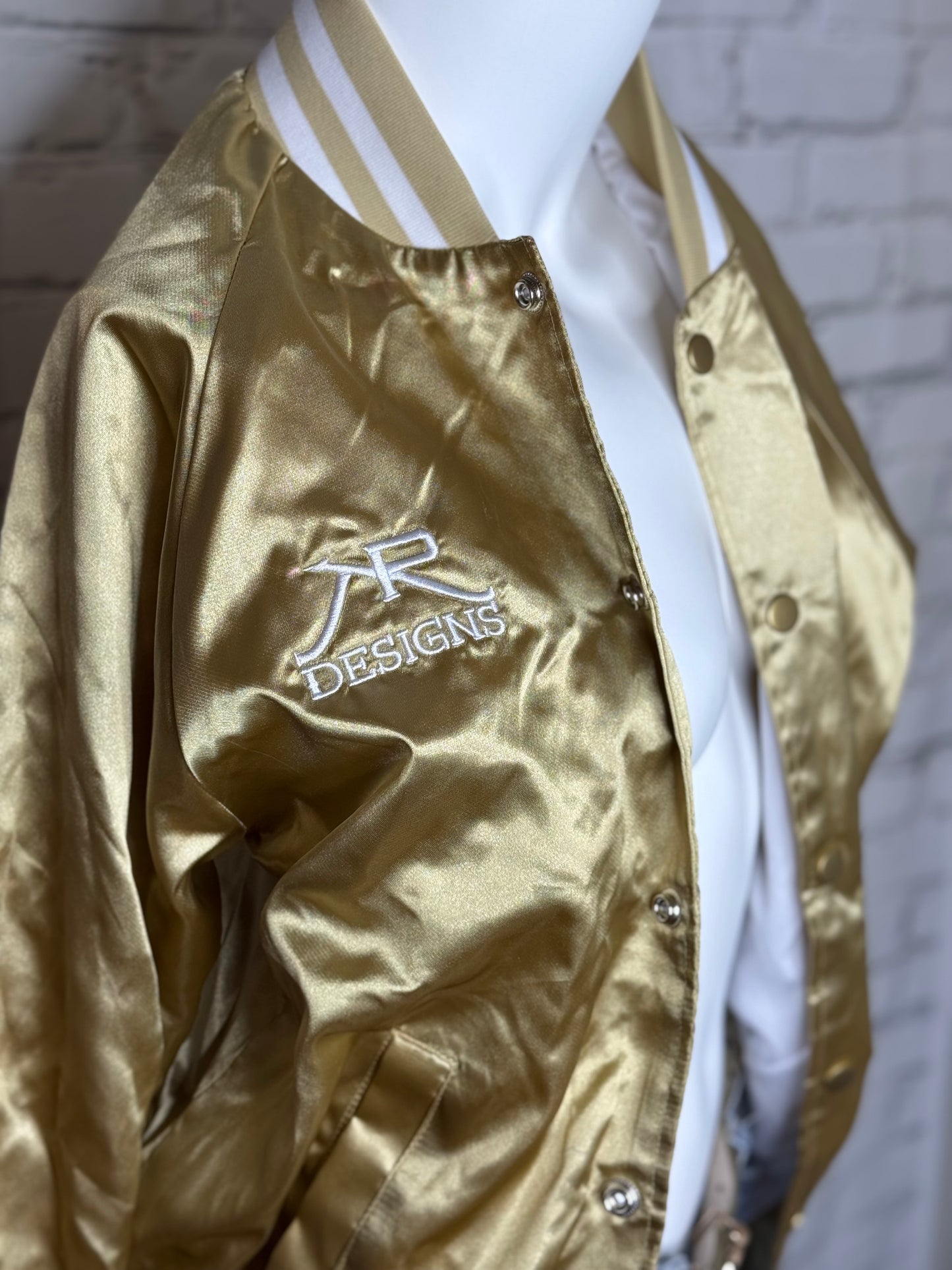 Gold Bomber Jacket