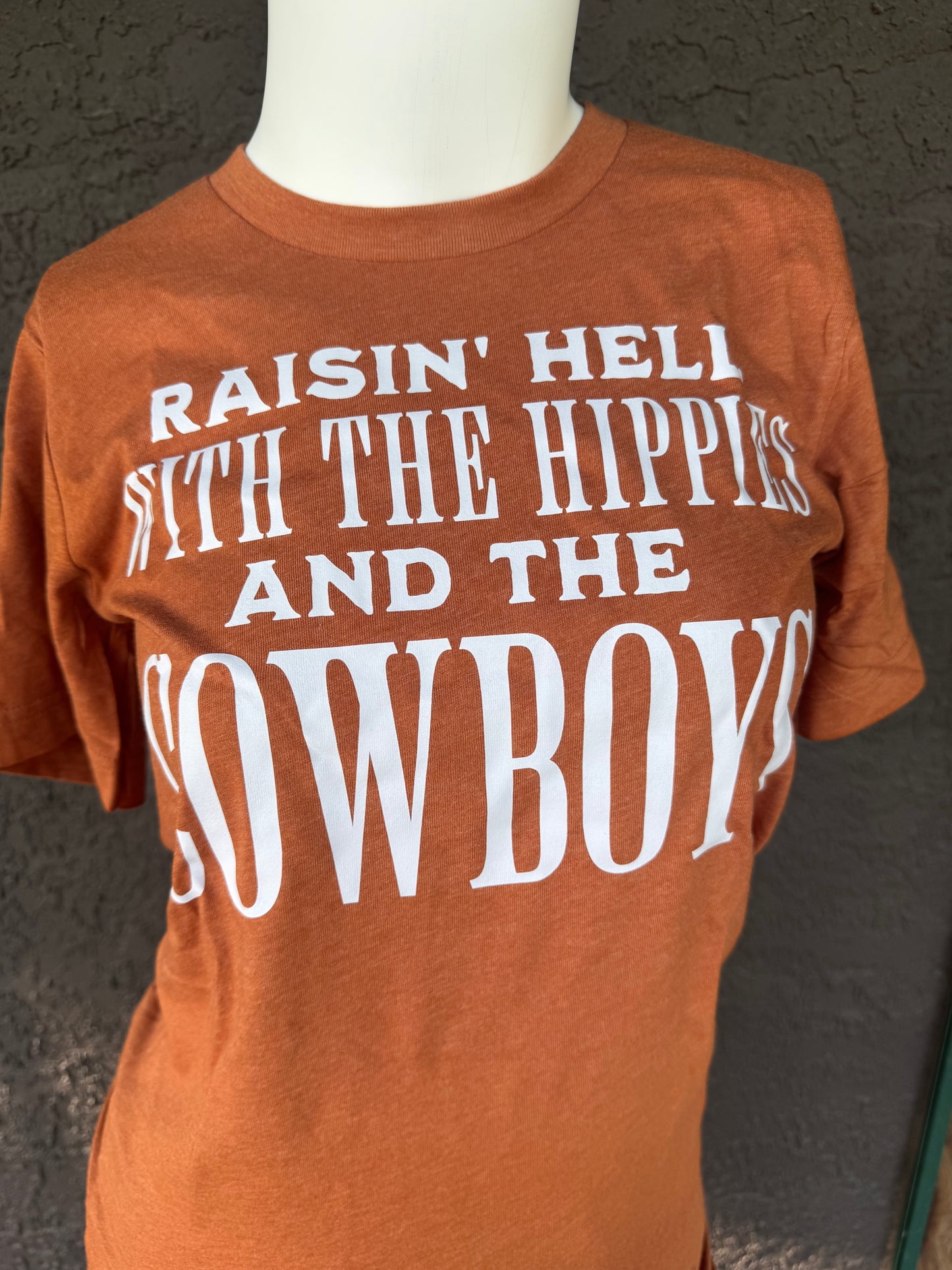 Raisin Hell Orange Tee