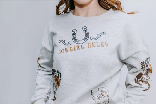 Cowgirls Rule Sweatshirt