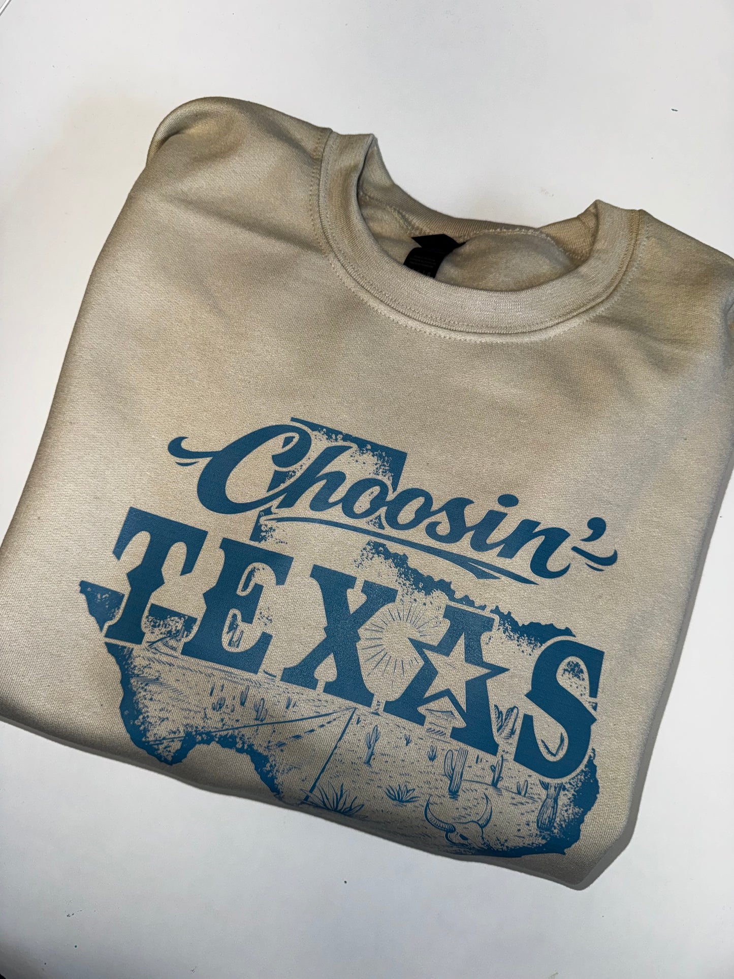 Choosin Texas Crewneck