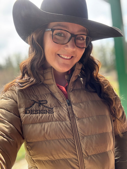 Caramel Puffer Jacket