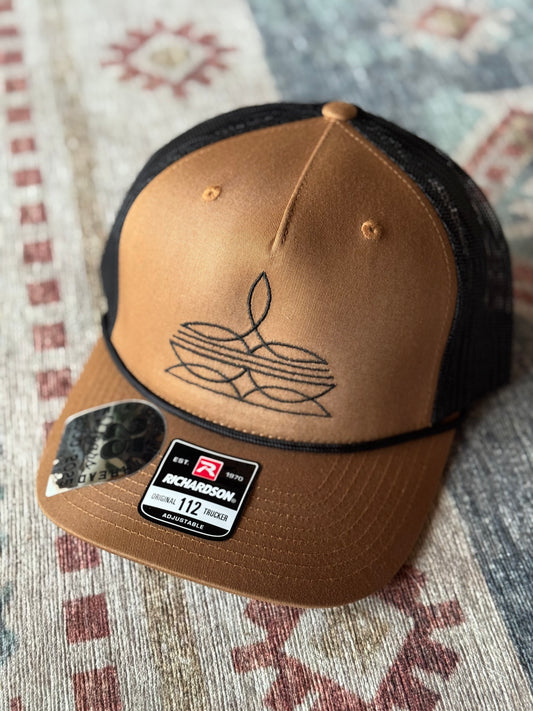 Coffee Bootstitch Cap