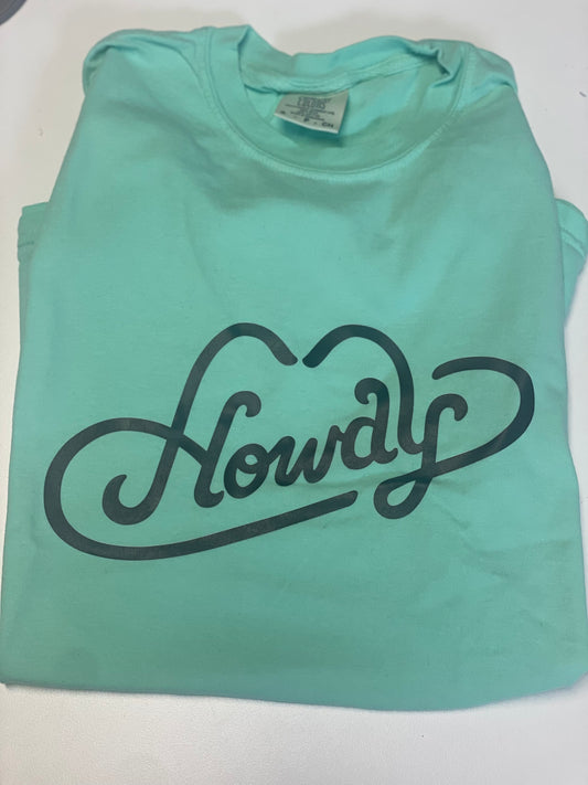 Mint Howdy Tee