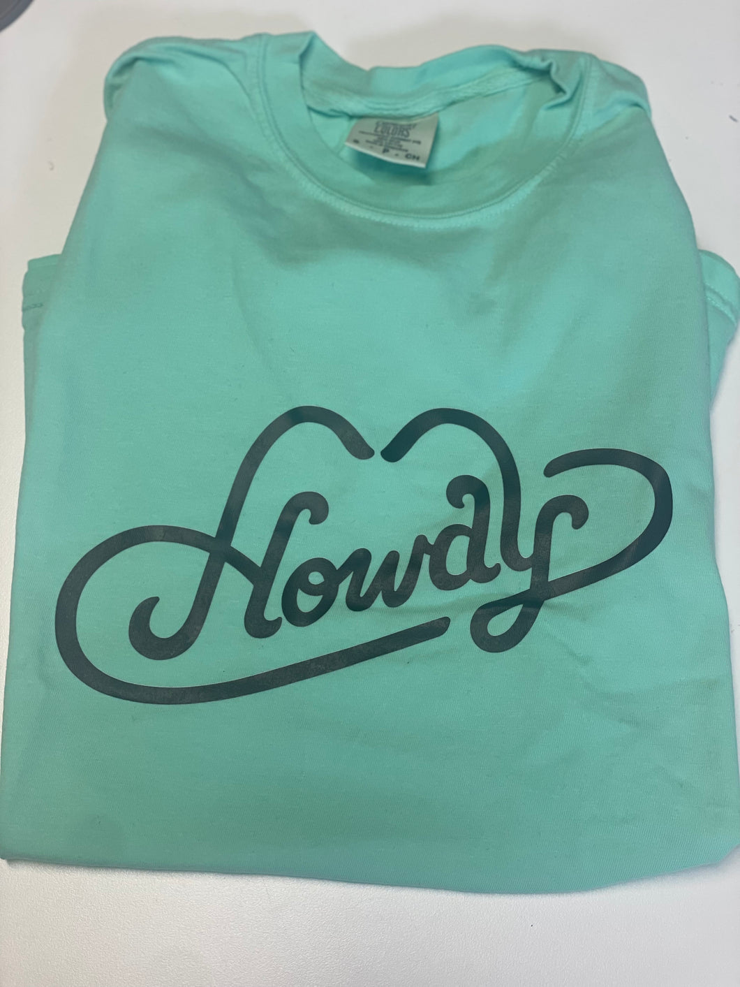 Mint Howdy Tee