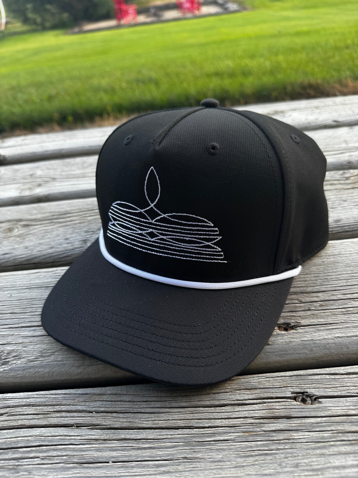 Black Boostitch Cap