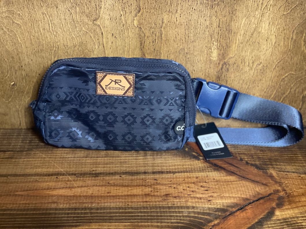 Navy Aztec Fanny