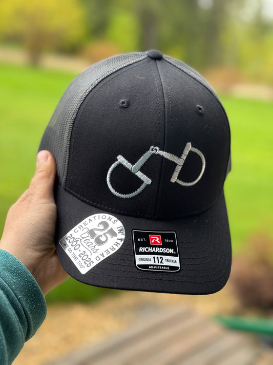 Black D Ring Cap