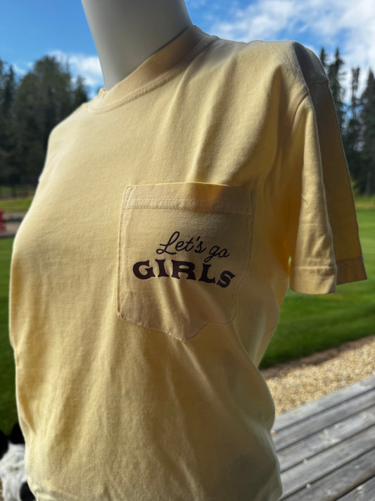Let’s go Girls Pocket Tee