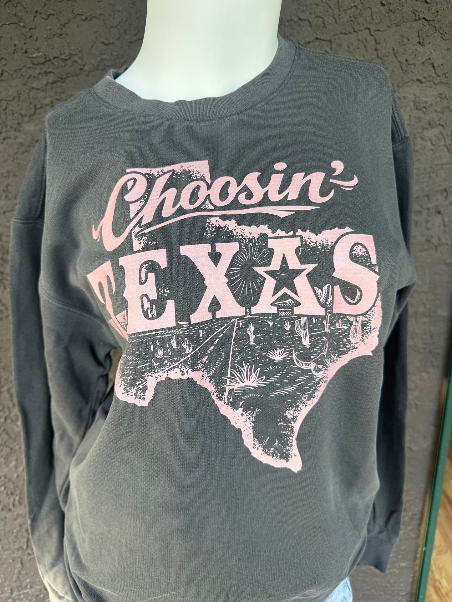 Choosin Texas Crewneck