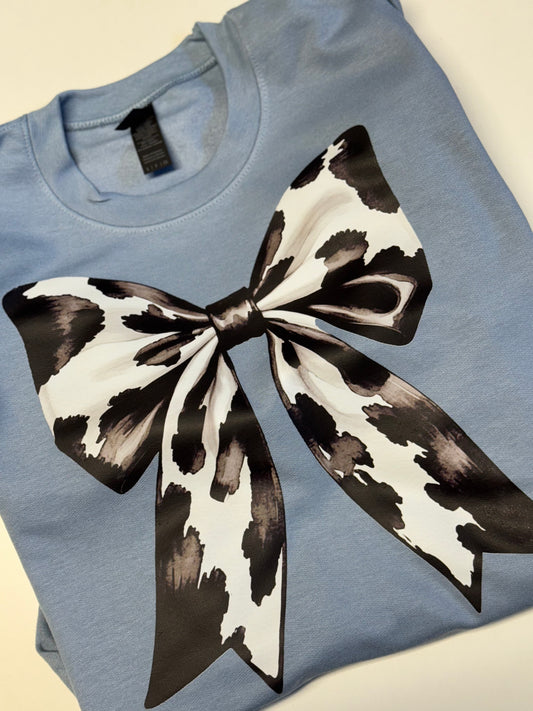 Cowhide Bow Crew