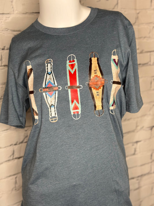 Denim Cinches Tee