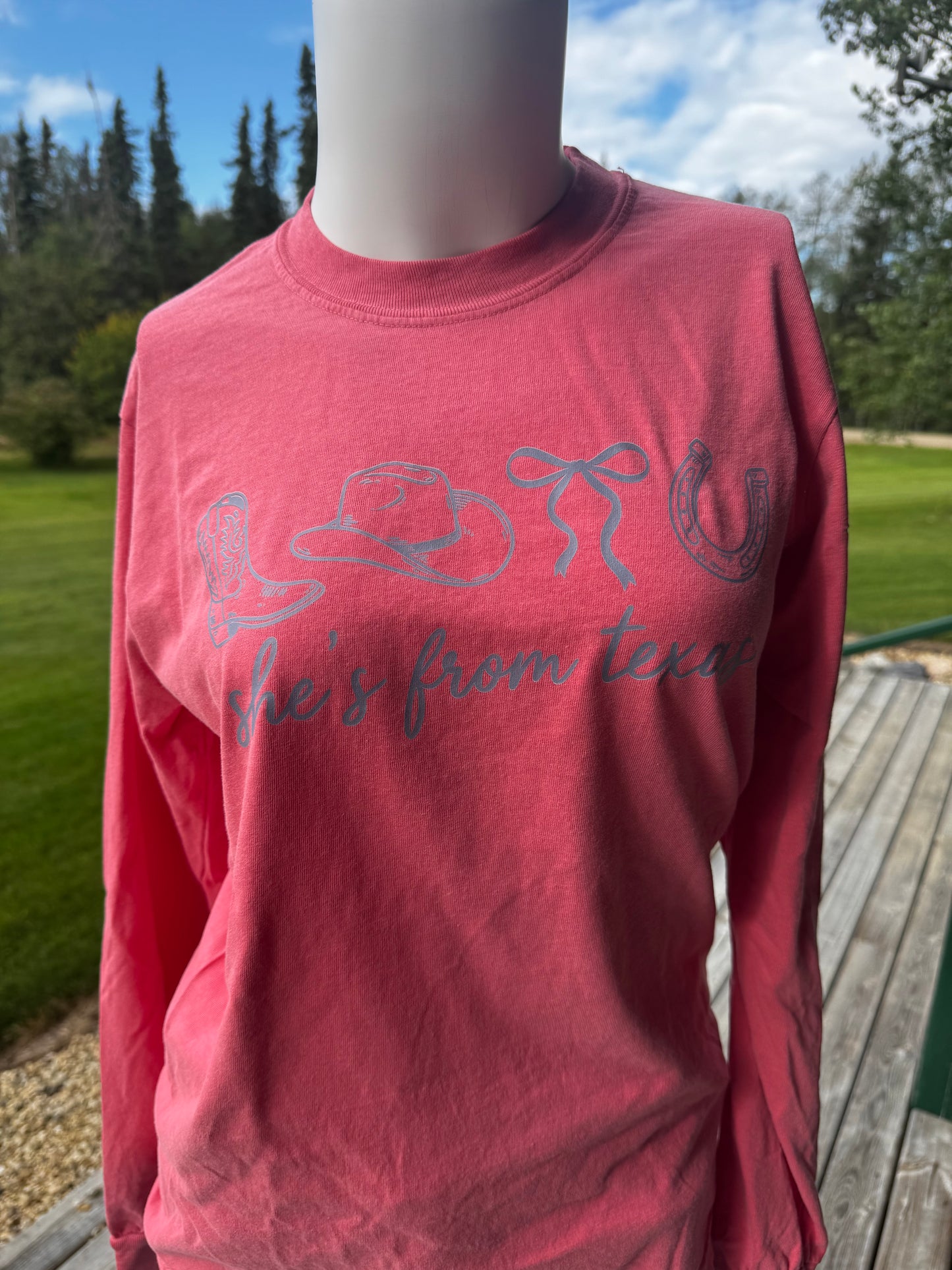 She’s Choosin Texas Longsleeve