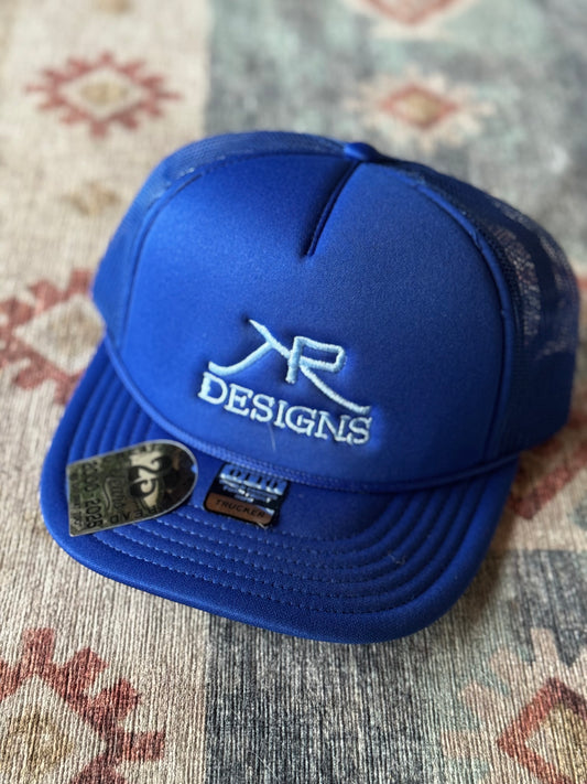 Blue Logo Trucker Hat