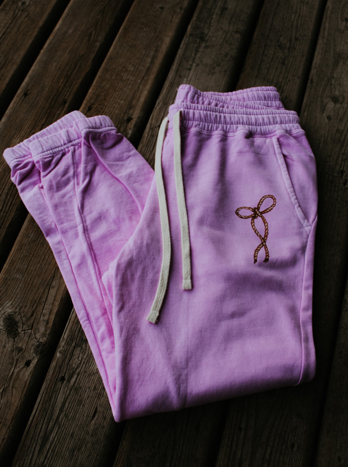 Neon Bow Sweats
