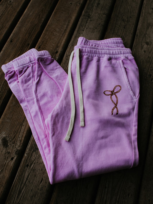 Neon Bow Sweats