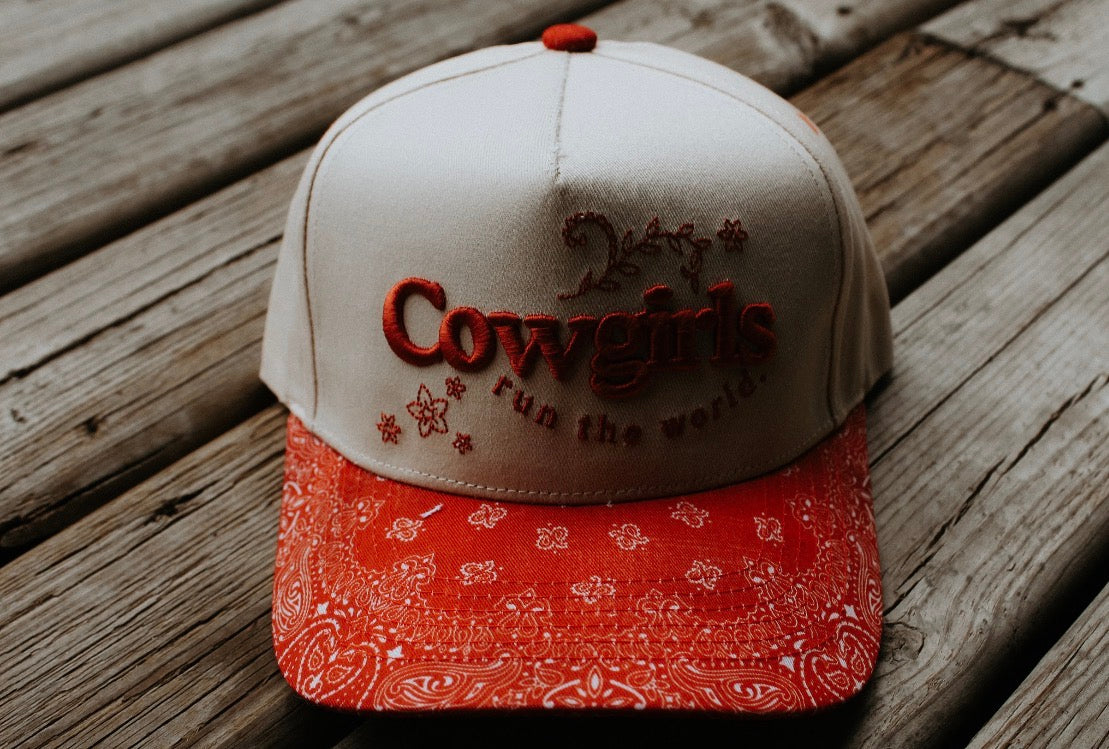 Cowgirls Run the World Cap