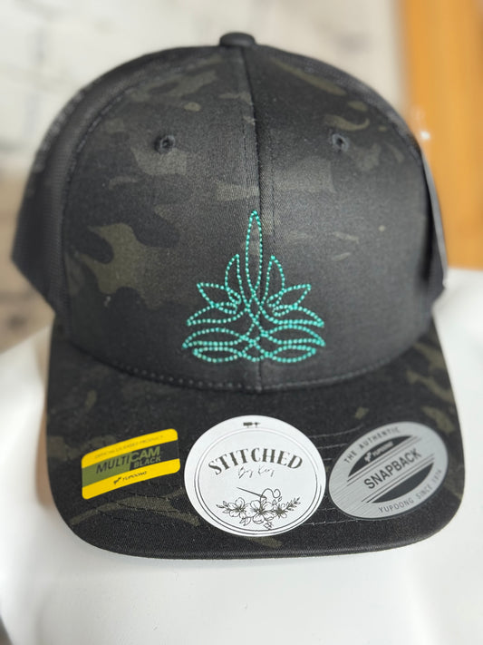 Camo Bootstitch Cap