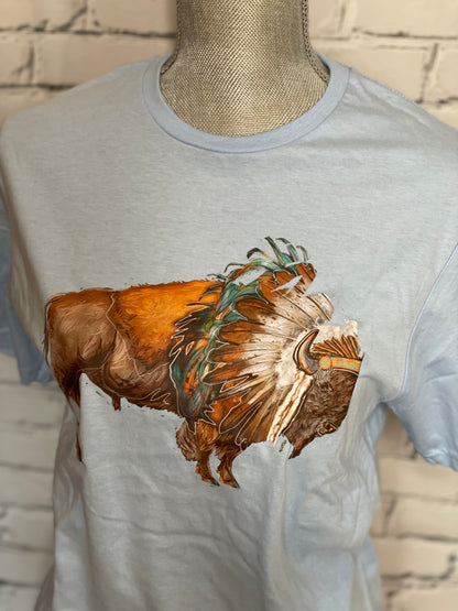 Buffalo Headdress Tee