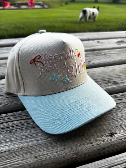 Just a girl Cap