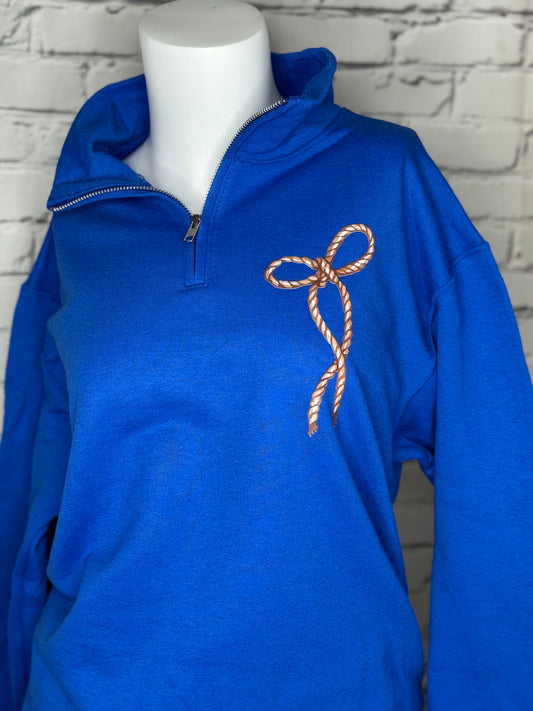 Royal Bow Quarter Zip