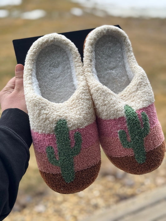 Cactus Slippers