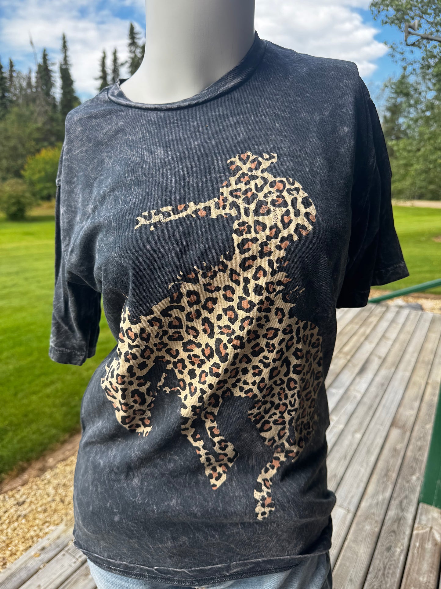 Cheetah Bronc Tee