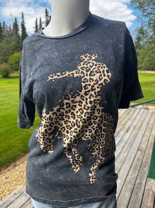 Cheetah Bronc Tee