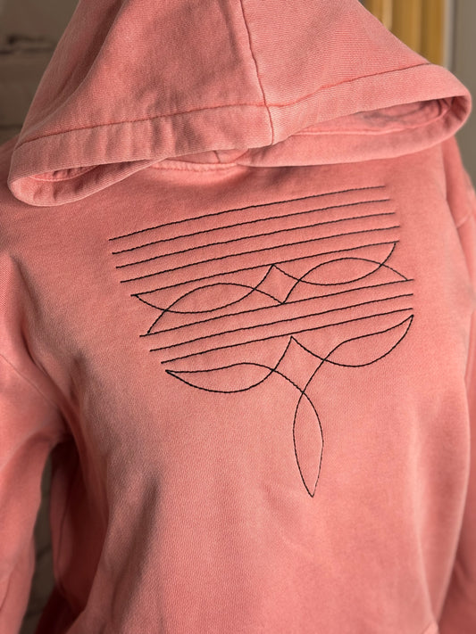 Pink Bootstitch Hoodie