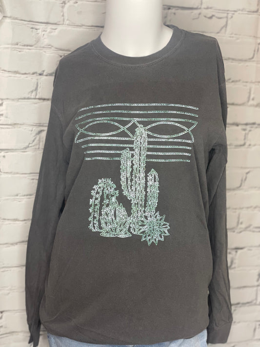 Cactus Stitch Longsleeve