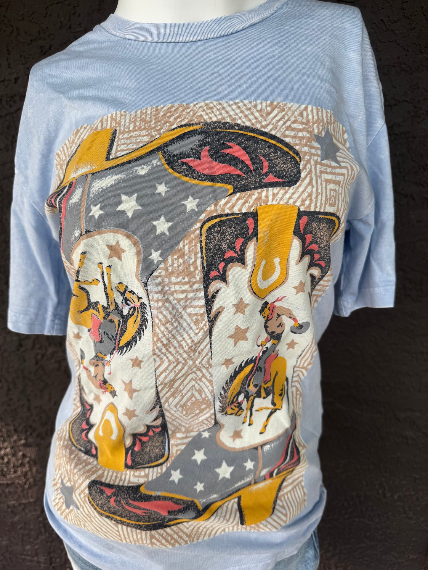 Boots & Broncs Tee